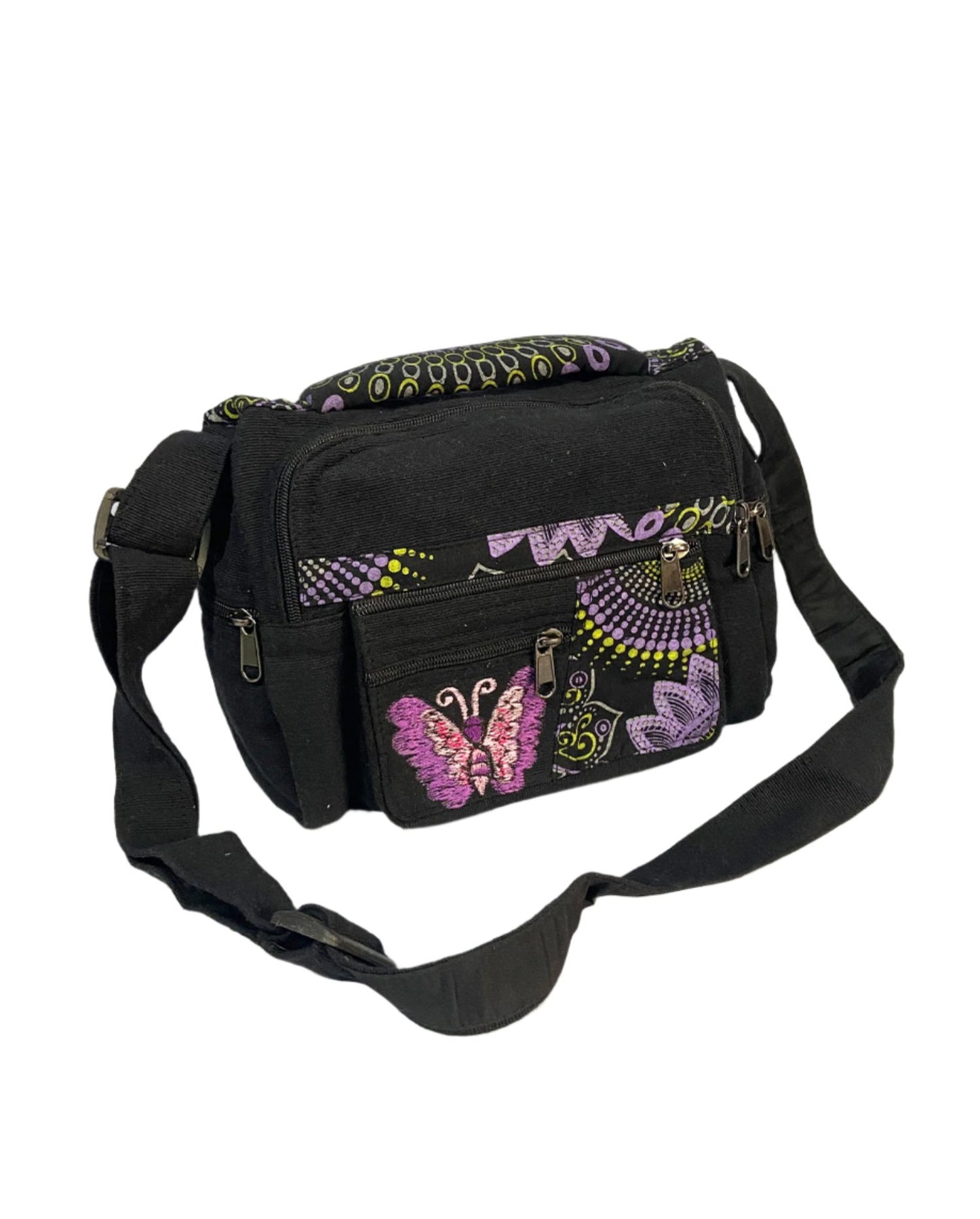 Embroidery Butterfly Cotton Bags