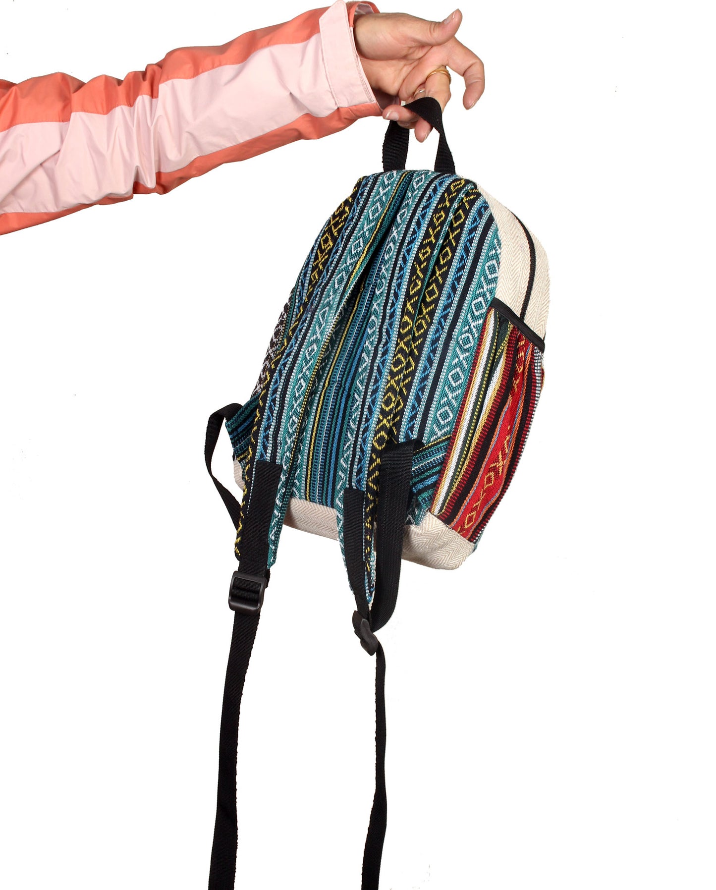 Himalayan Tie Dye Hemp Backpacks