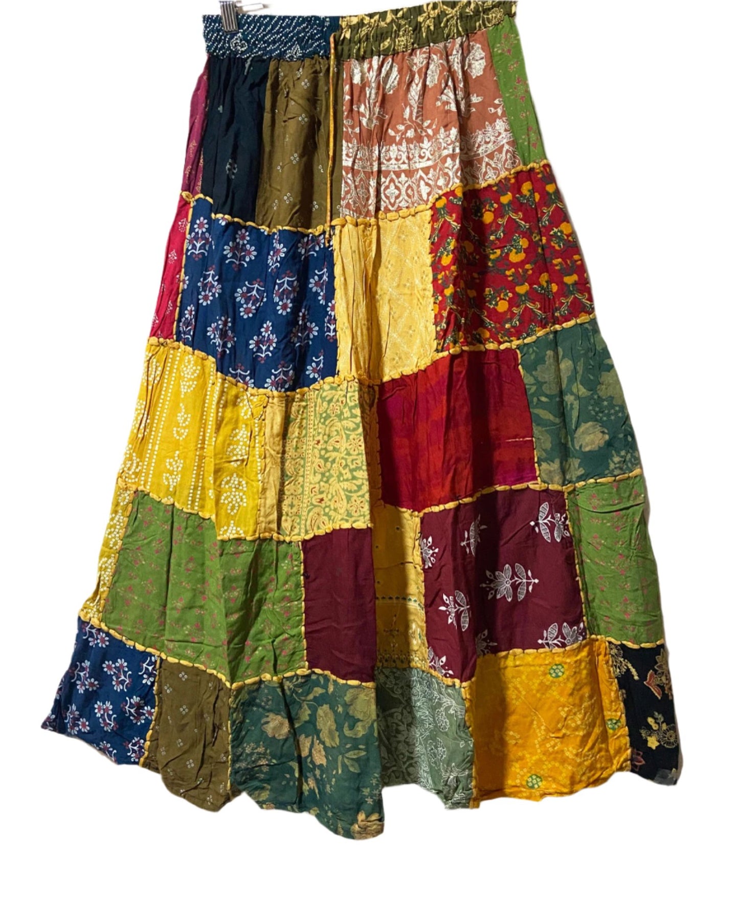 Patchwork Long Skirts