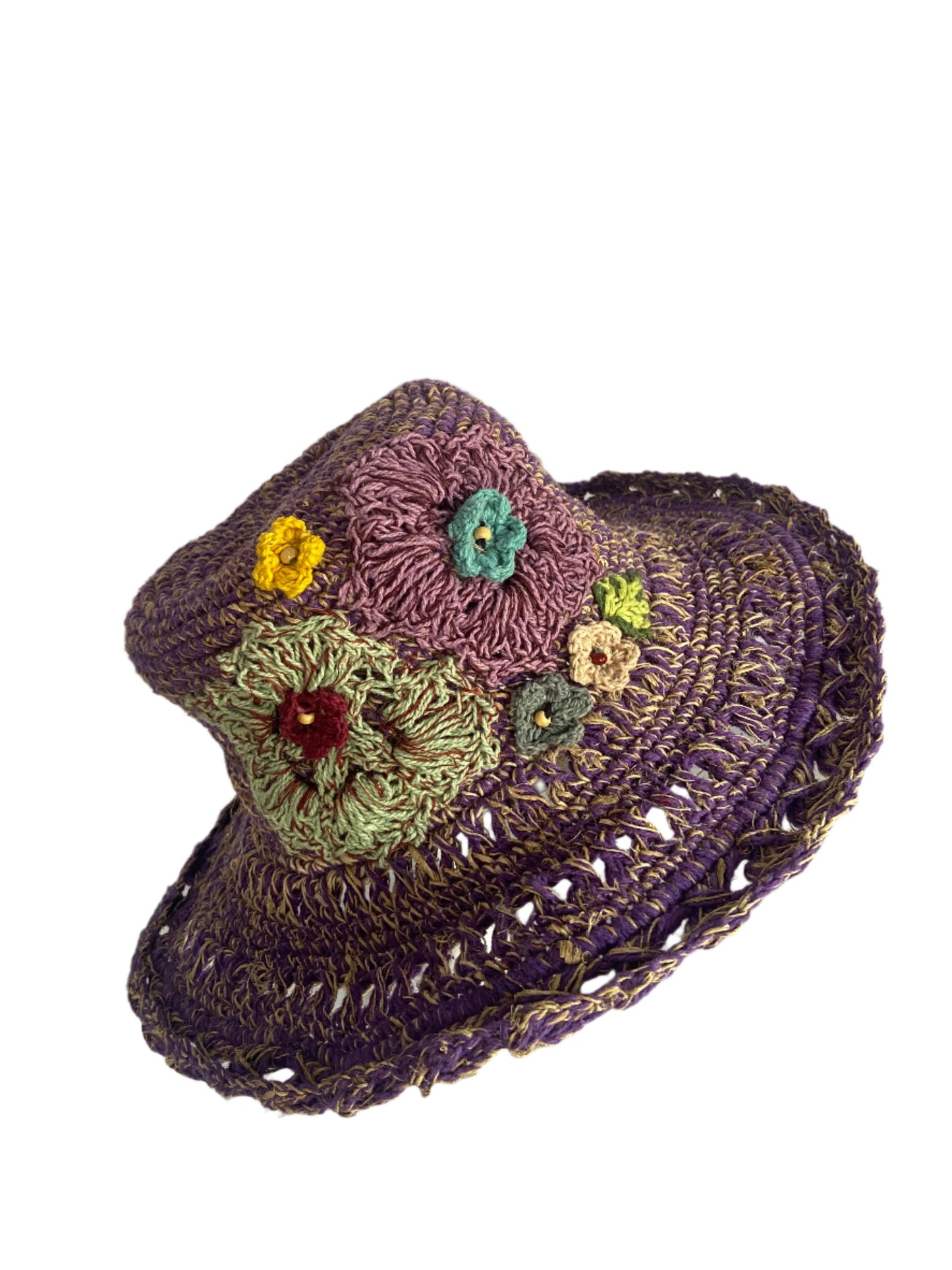 Hemp Cotton Flower Hats