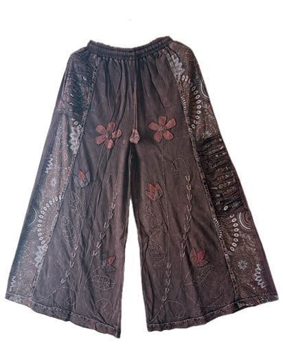 Plazzo Cotton Bohemian Trousers