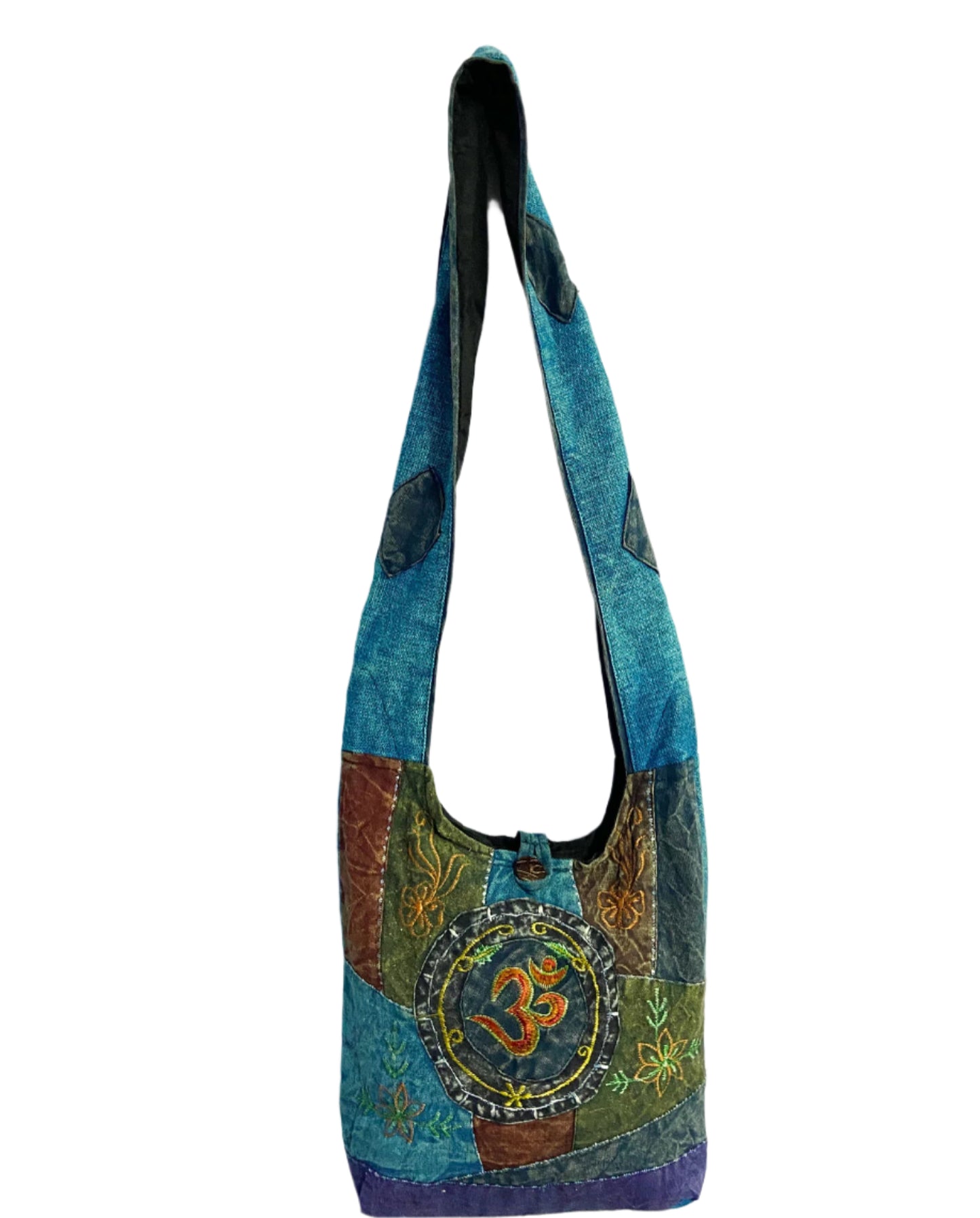 OM Embroidery Cotton Bags