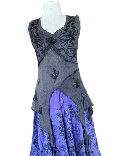 Nepalese Bohemian Pointed Tops