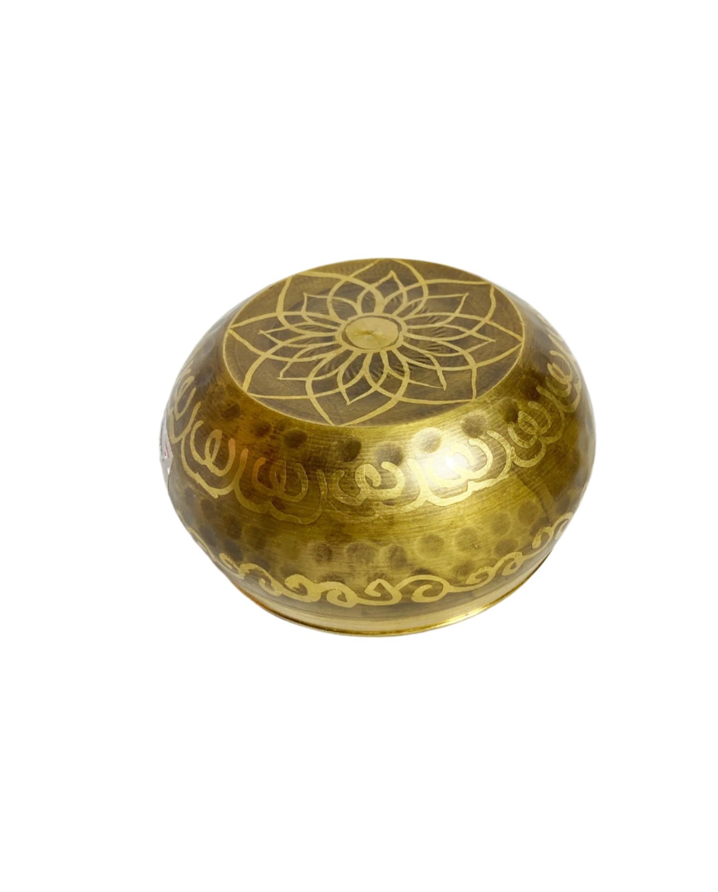 OM Handcarved Singing Bowl