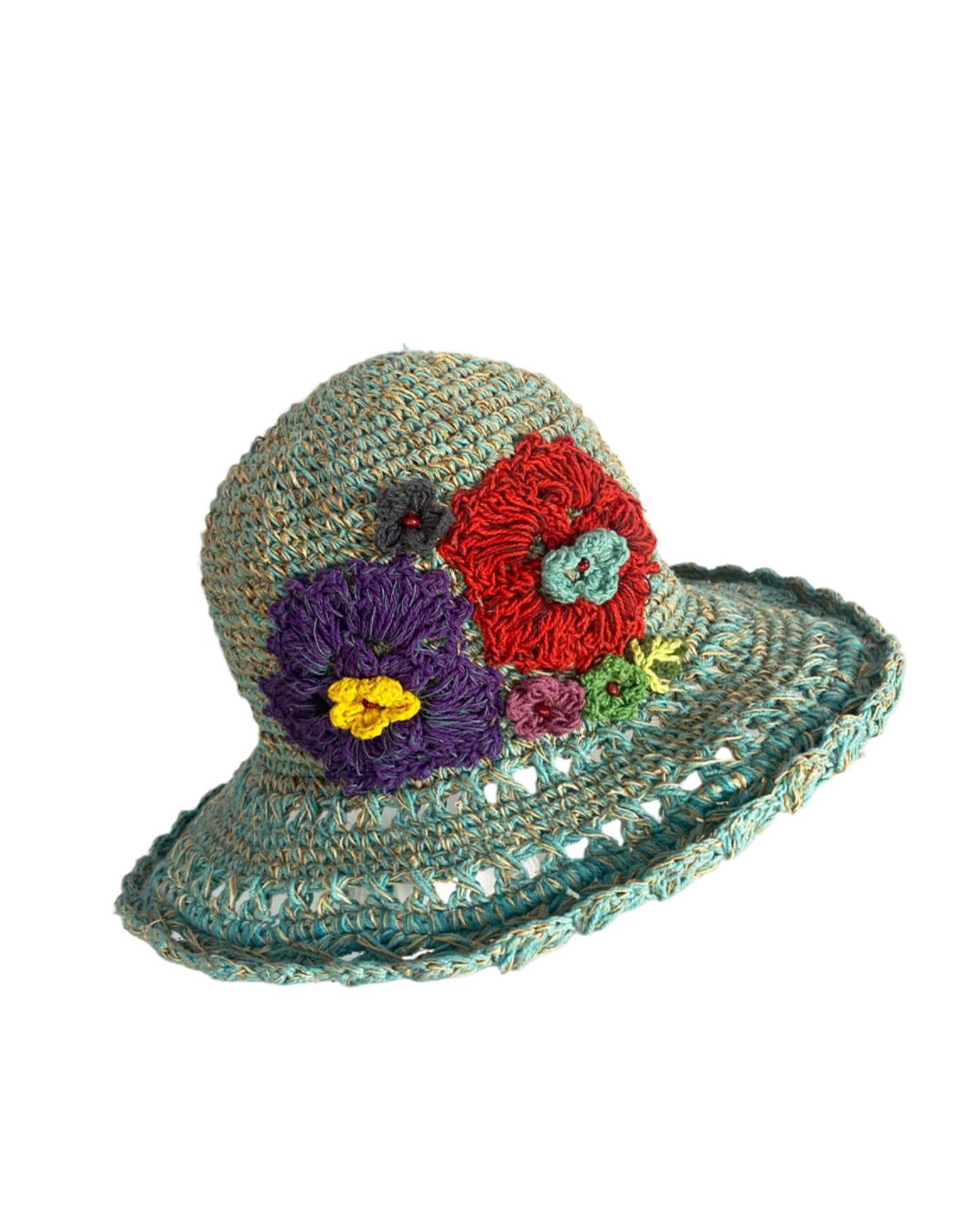 Hemp Cotton Flower Hats