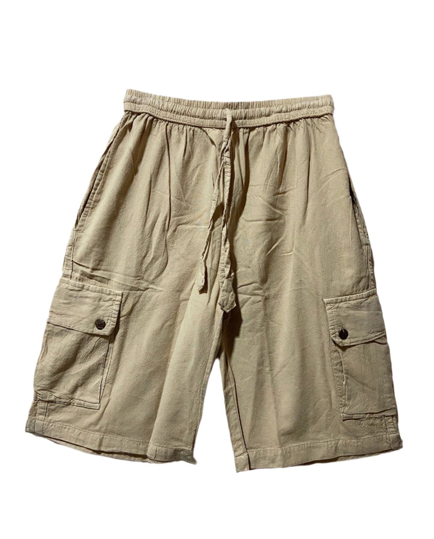 Enzyme Washed Cotton Shorts
