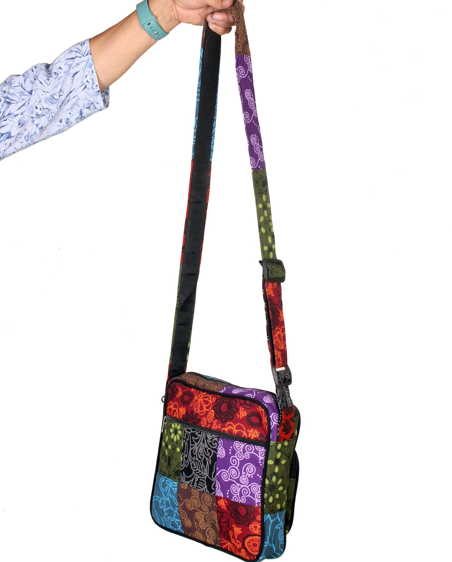 Full Patchwork Cotton Bag