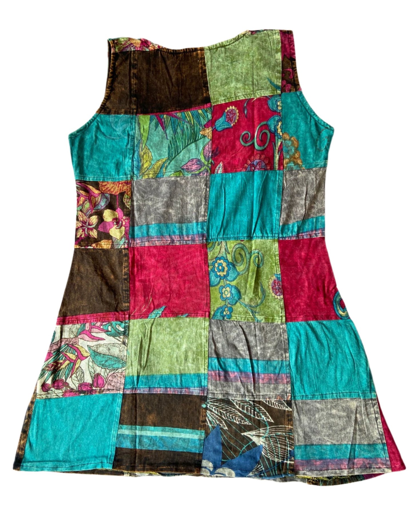 Sleeveless Short Cotton Dresses