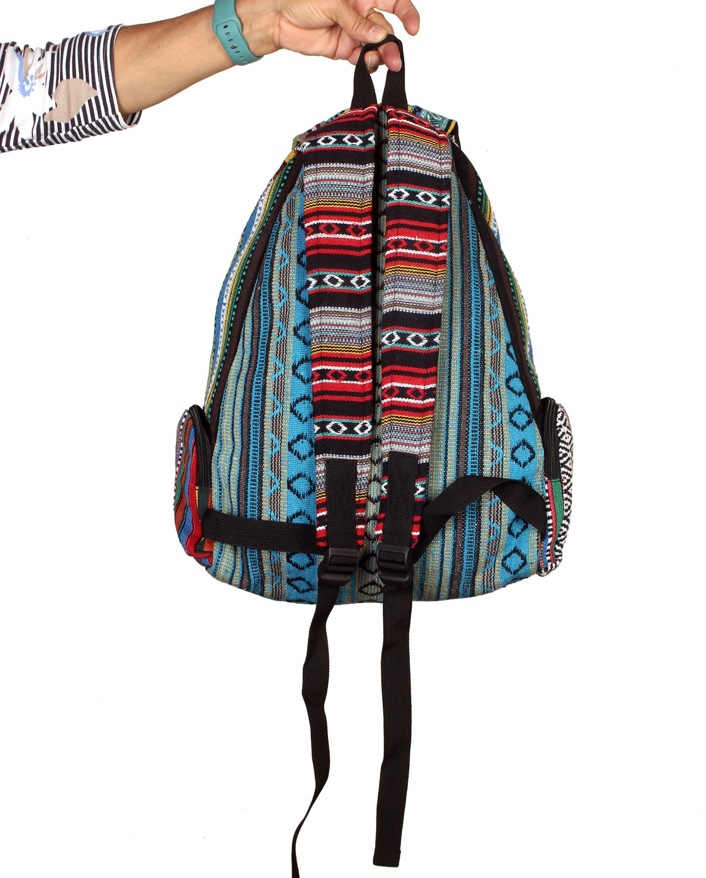 Patchwork Cotton Backpacks