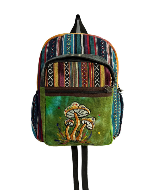 Nepalese Handmade Cotton Backpacks