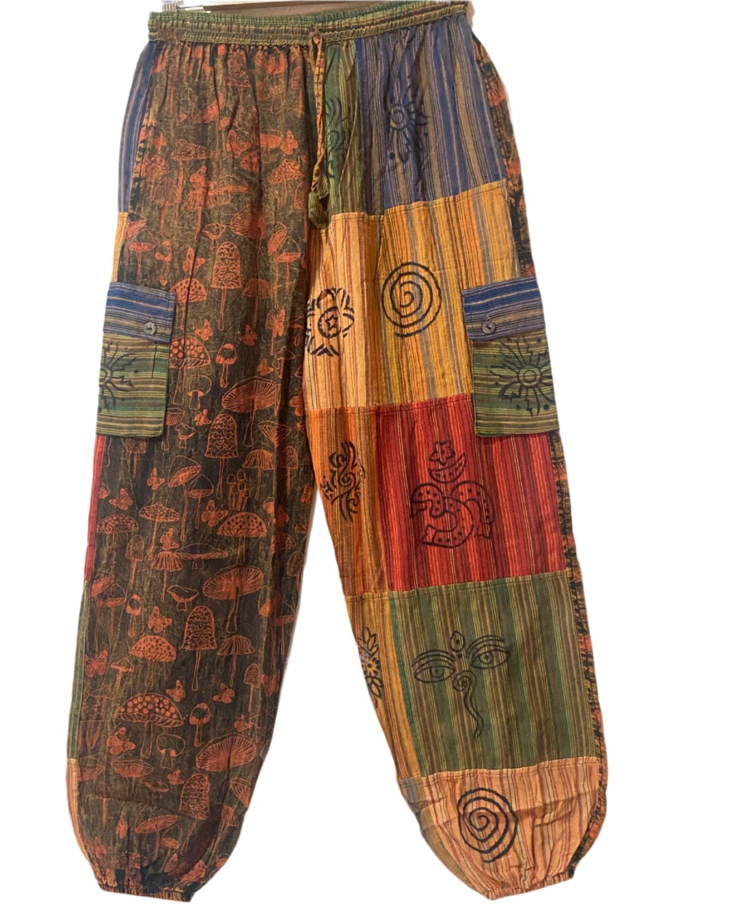 Loose Cotton Boho Trousers