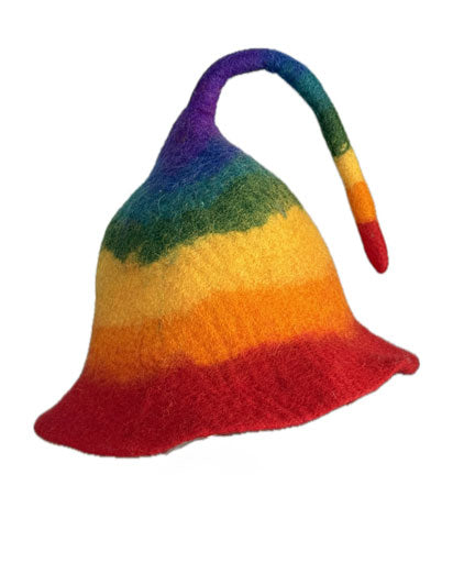 Rainbow Felt Hats