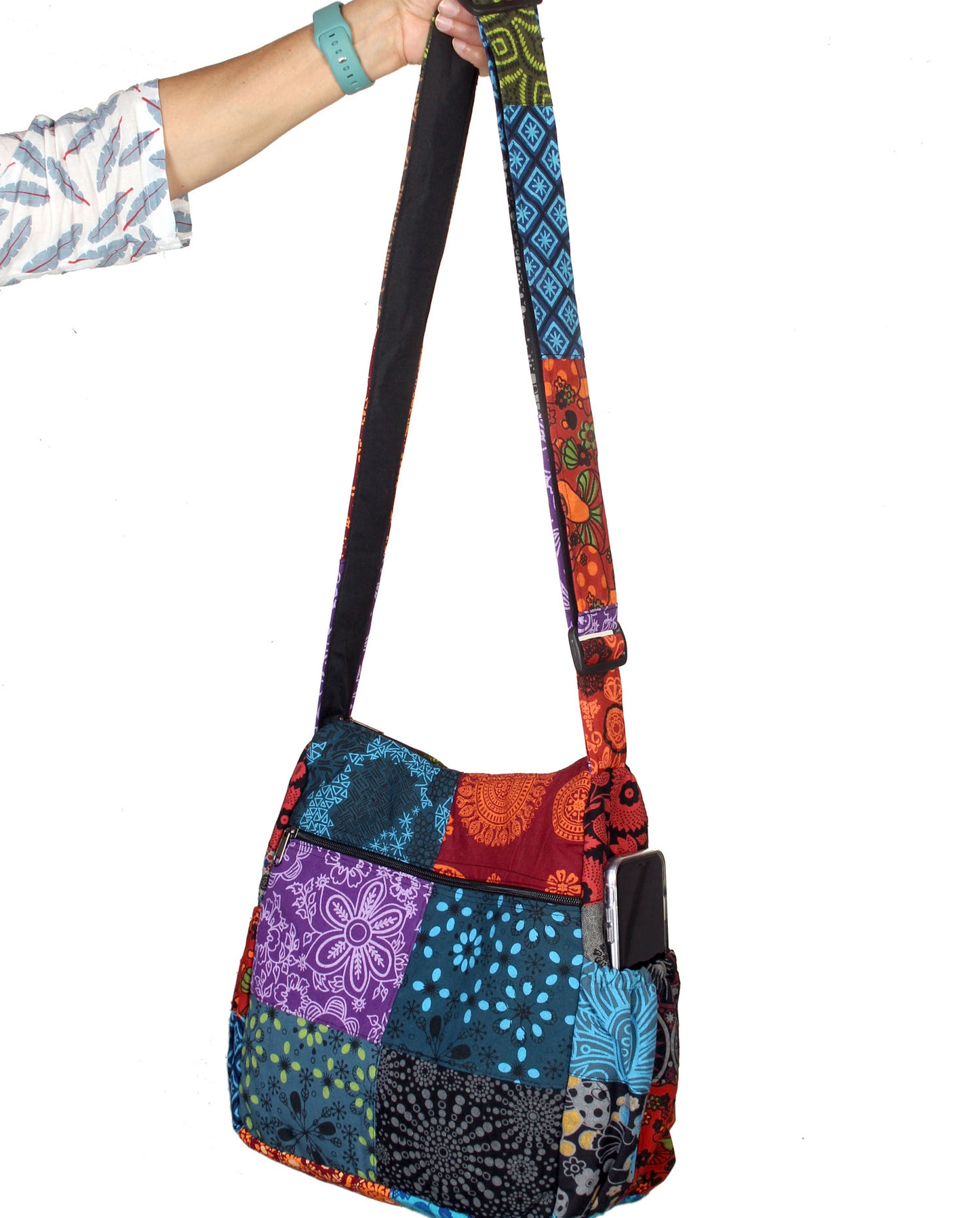 Womens Patchwork Cotton Bag