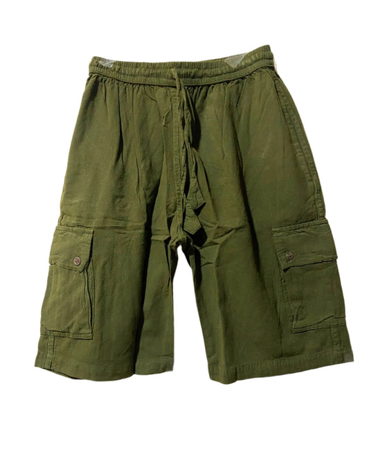 Enzyme Washed Cotton Shorts