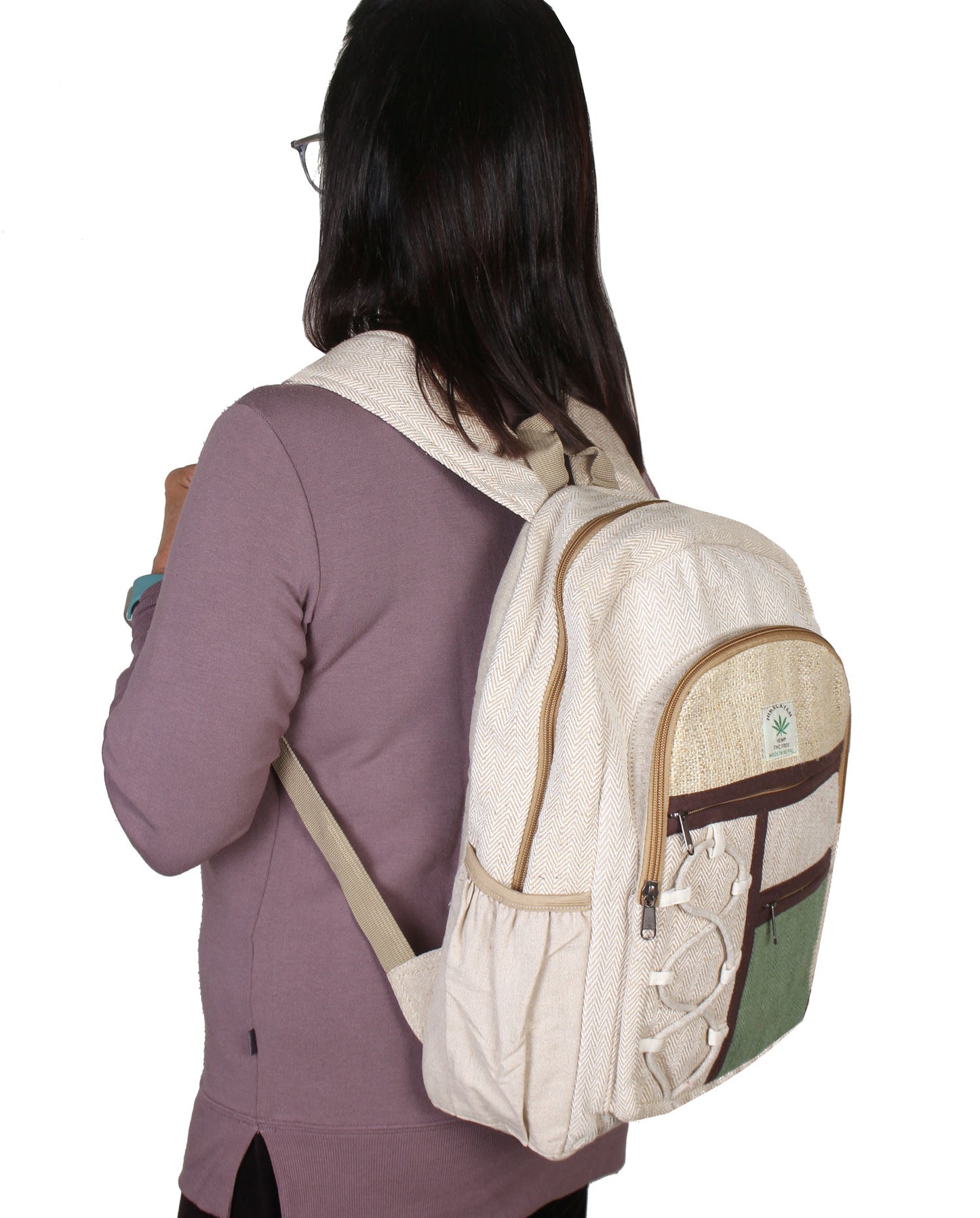 Patchwork Hemp Backpacks