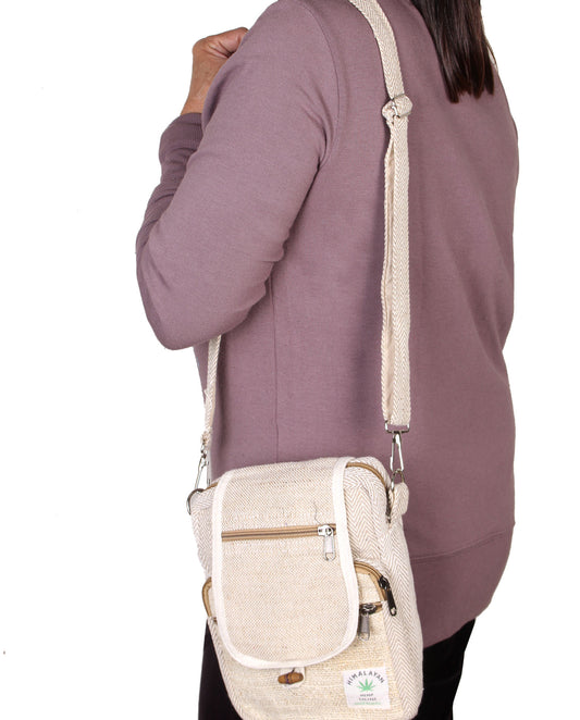 Hemp Cotton Shoulder Bag