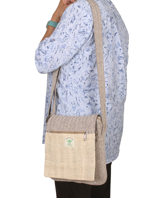 Hemp Cotton Shoulder Bag