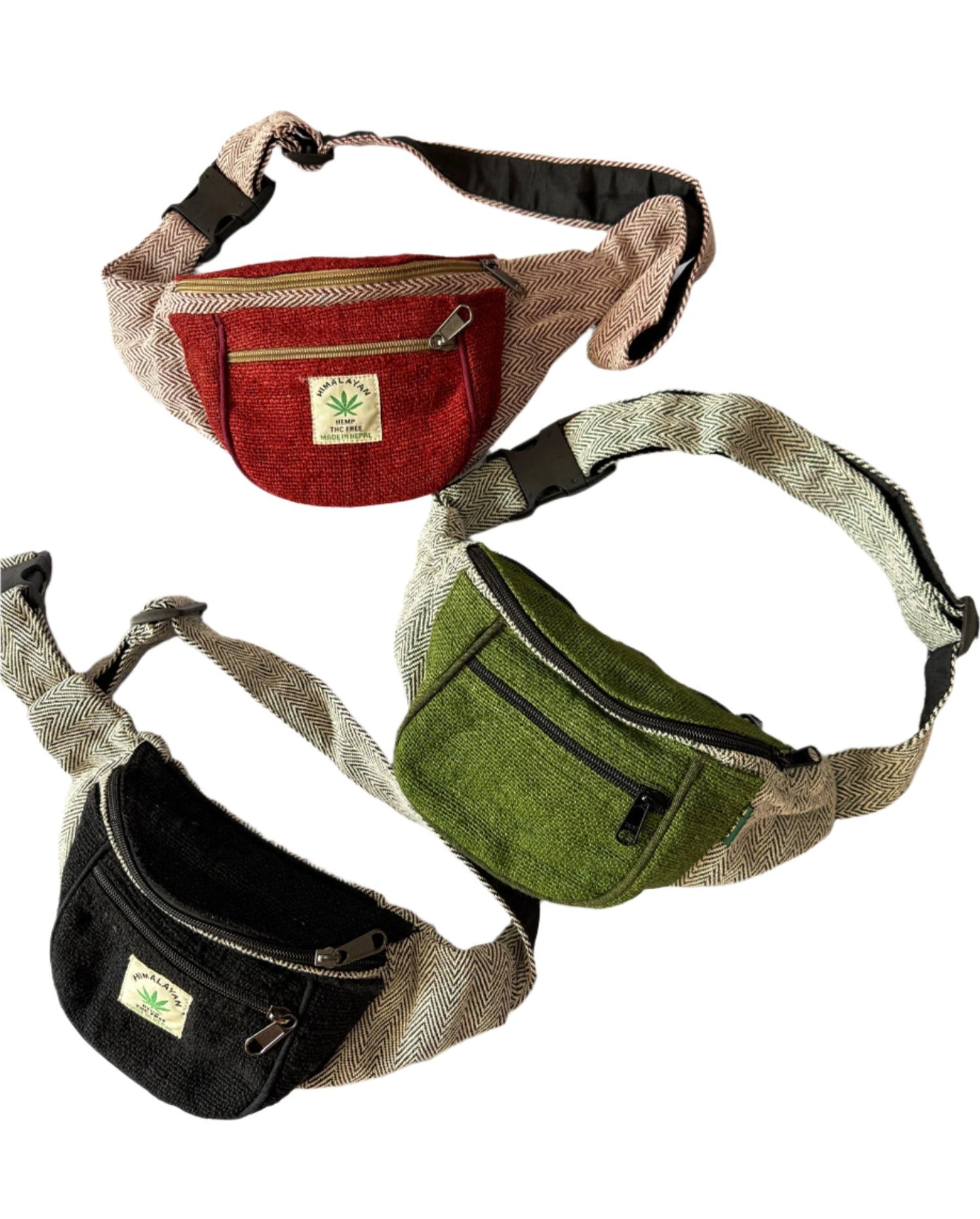 Hemp Cotton Fanny Packs