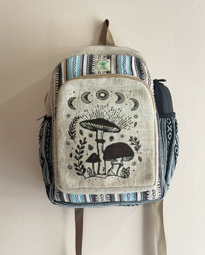 Mushroom Hemp Backpacks