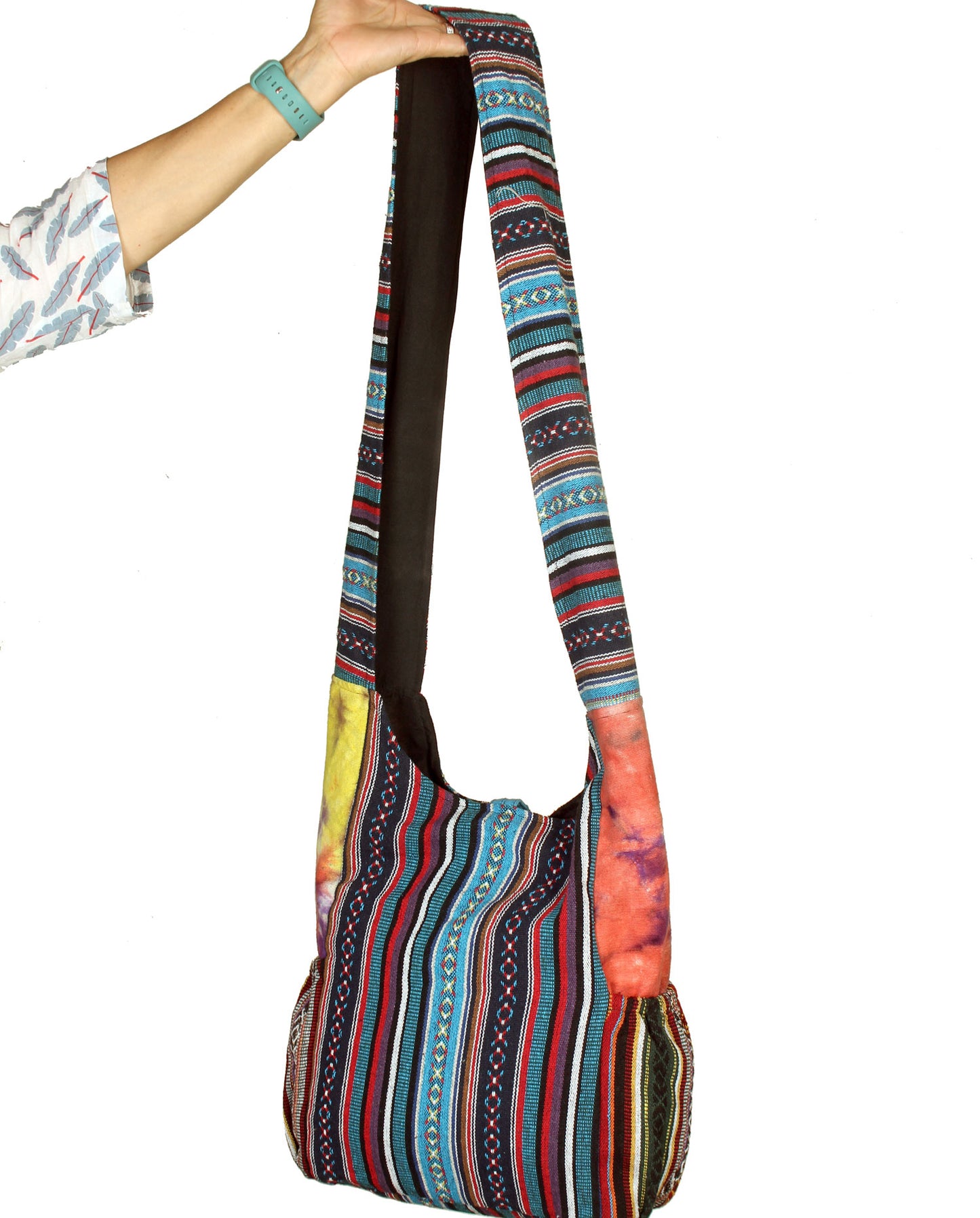 Humming Bird Cotton Crossbody Bags