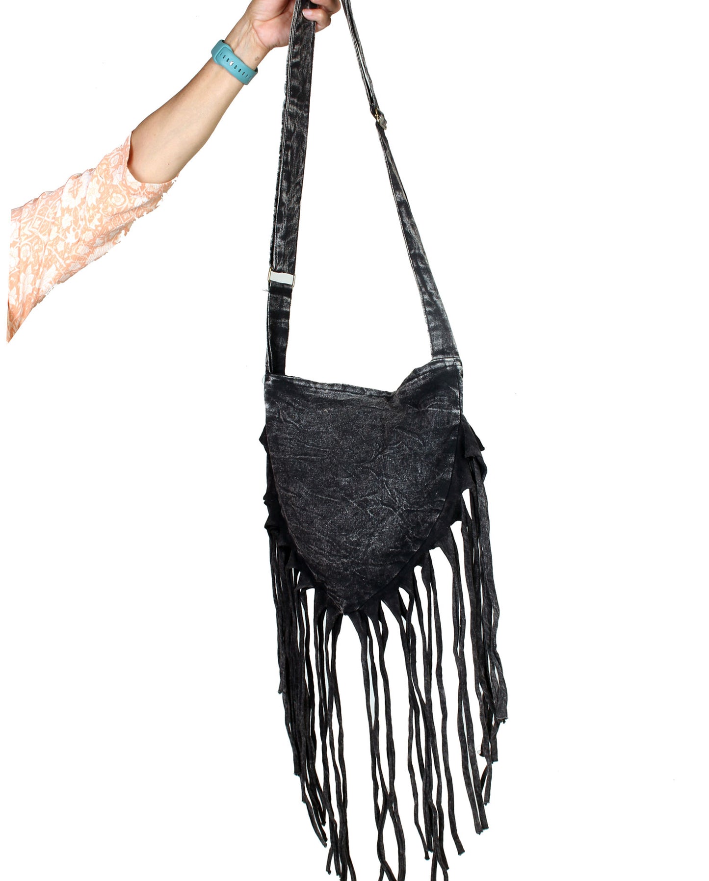 Nepalese Cotton Fringe Bags