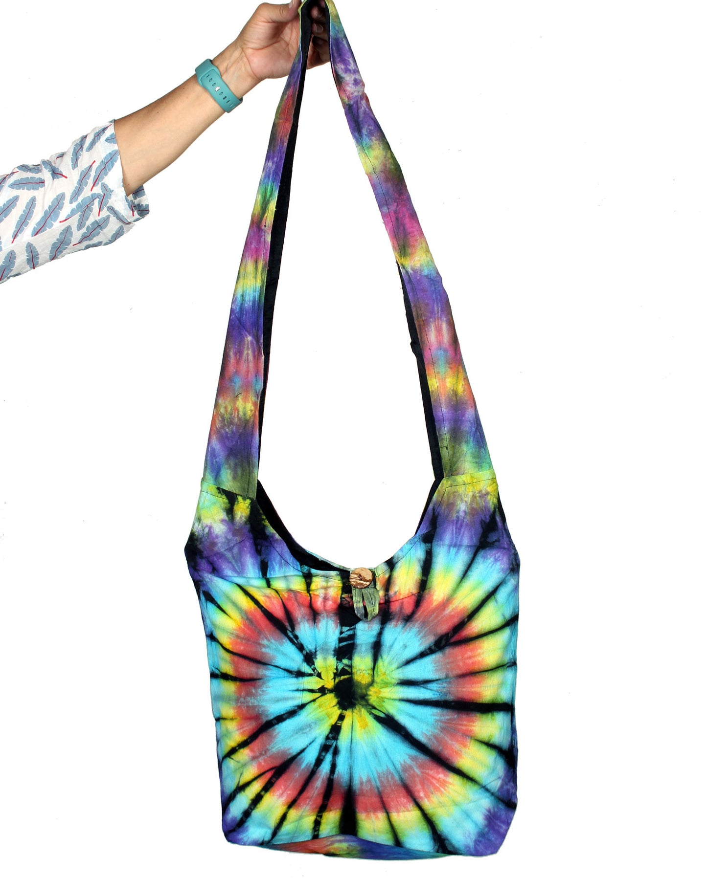 Tie Dyed Cotton Crossbody Bags