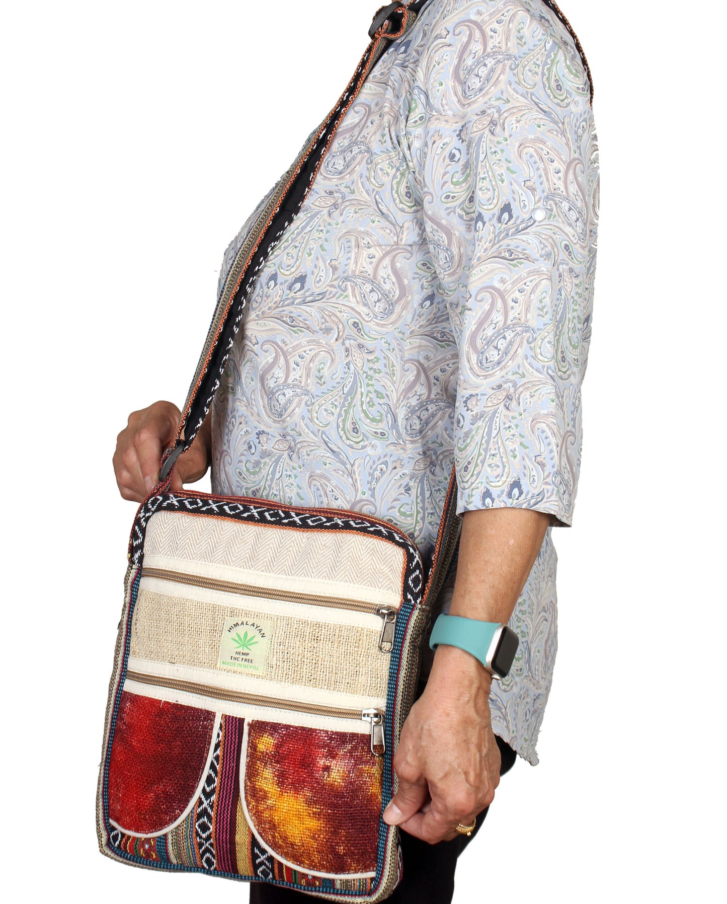 Hemp Cotton Side Bag