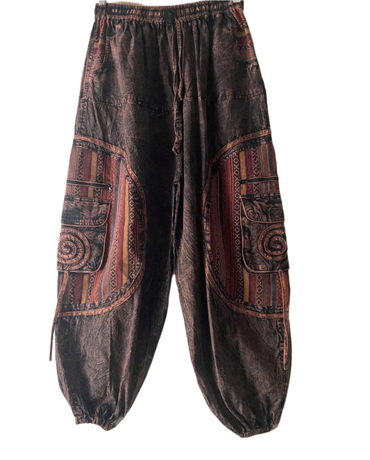 Nepalese Cotton Bohemian Trousers