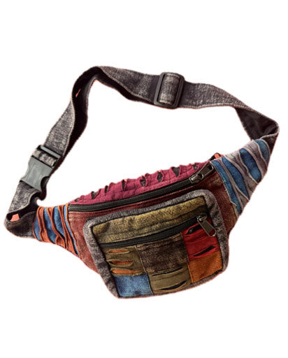 Stonewashed Cotton Fanny Packs