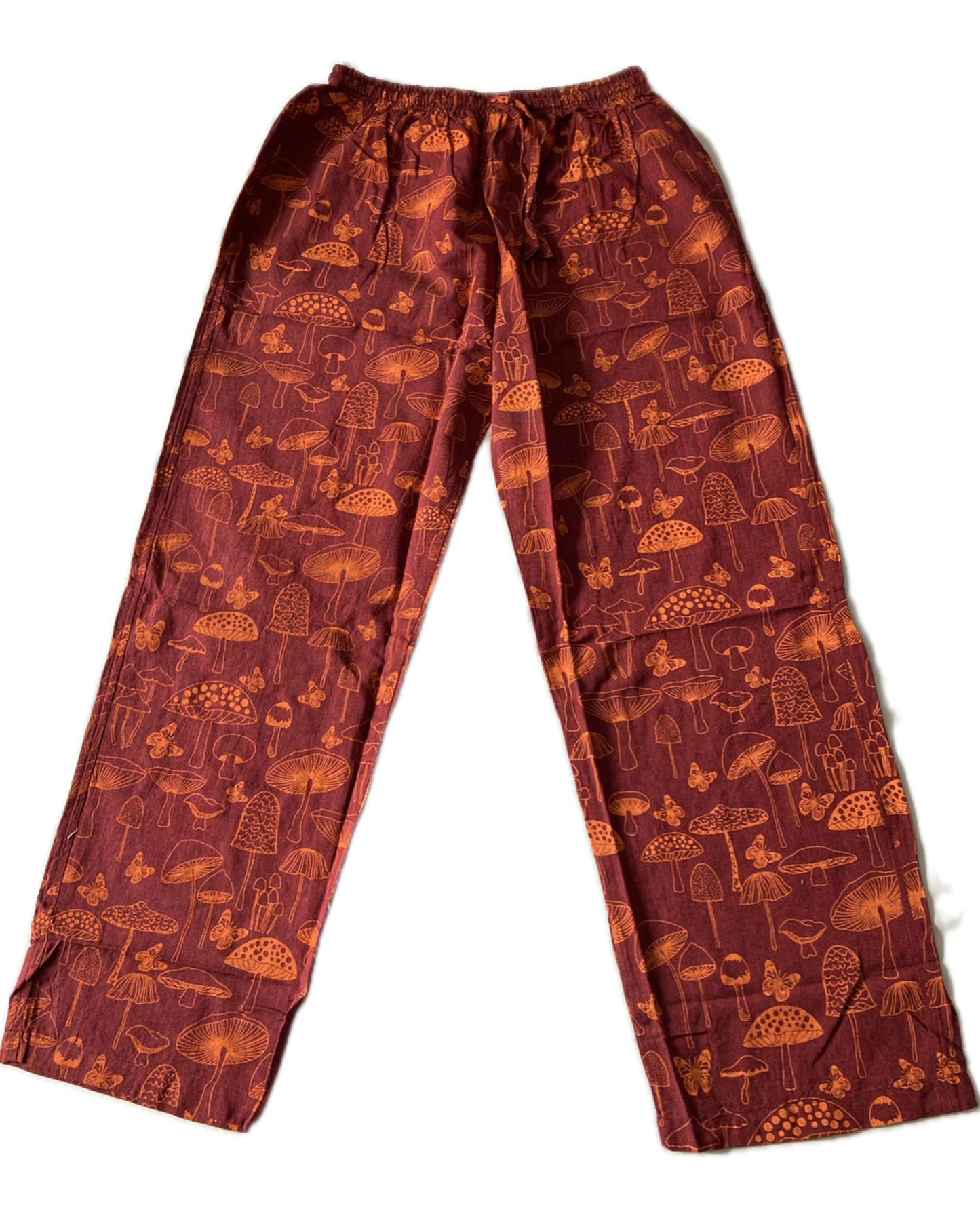 Mushroom Cotton Trousers