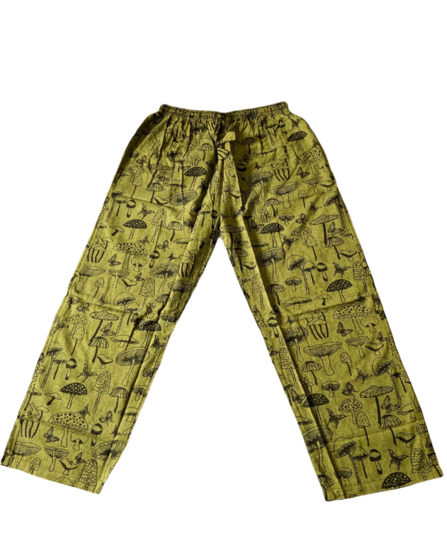 Mushroom Cotton Trousers