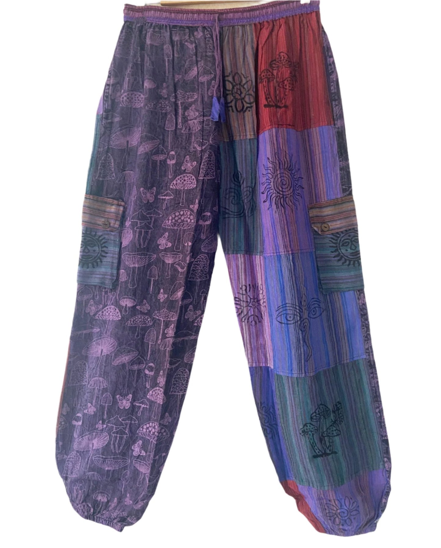 Loose Cotton Boho Trousers