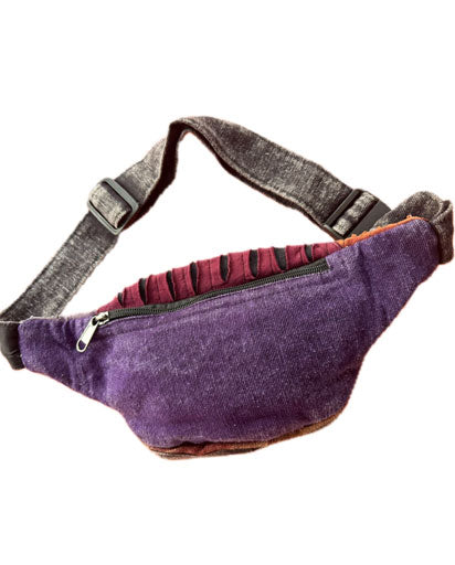 Stonewashed Cotton Fanny Packs