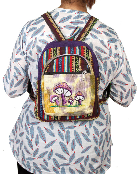 Himalayan Cotton Mushroom Backpack