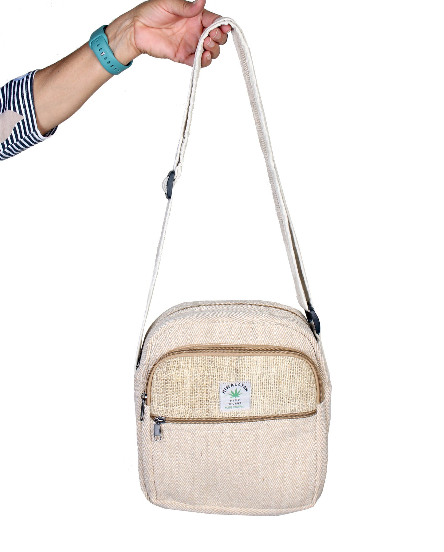 Square Shoulder Hemp Bags