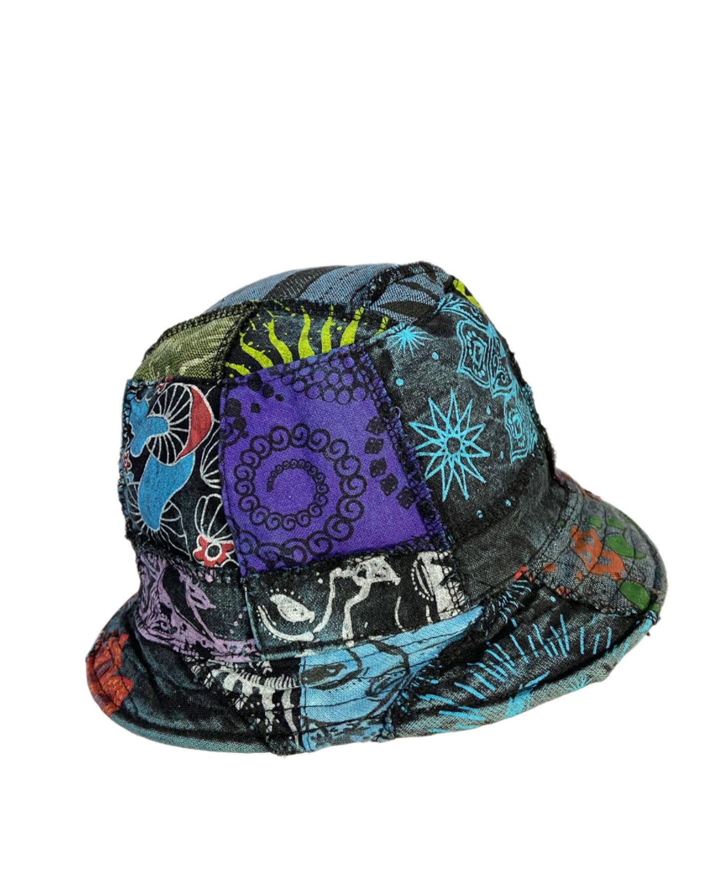 Patchwork Cotton Hats