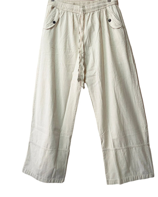Enzyme Washed Cotton Trousers